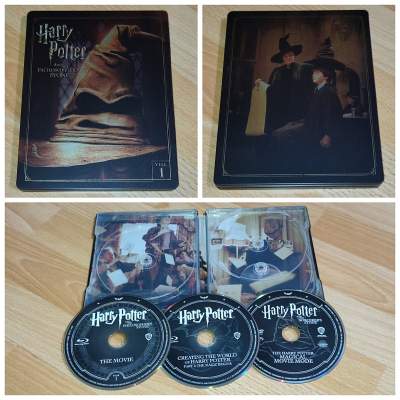HP 1.: Harry Potter és a bölcsek köve (2BD + 1DVD)
