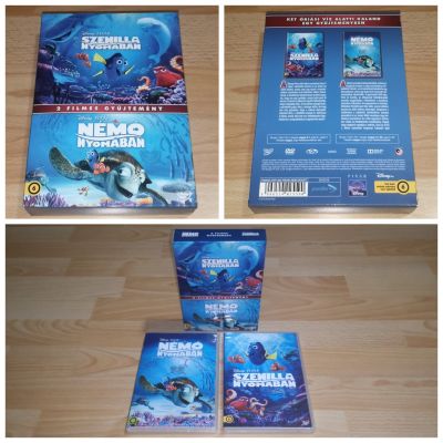 Némó nyomában és Szenilla nyomában gyűjtemény (2DVD) 
