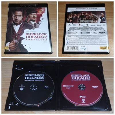 Sherlock Holmes 2. - Árnyjáték - (2011) (UHD + BD) 
