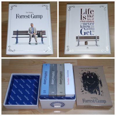 Forrest Gump (UHD + BD + DVD)  (Maniacs boxset) 
