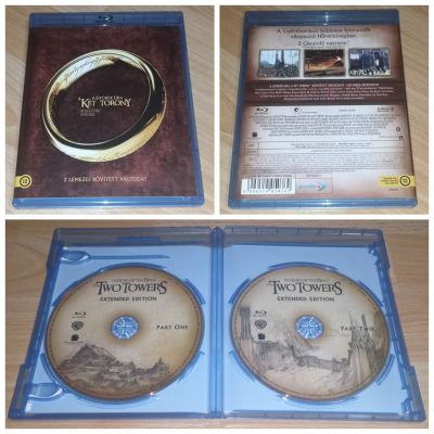 A Gyűrűk Ura 2.  - A két torony  (Bővített változat)  (2BD) 
