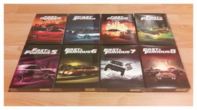 Halálos iramban 1-7. + 8. (boxset)
