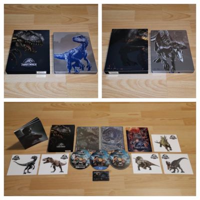 Jurassic World 2. (UHD + BD + DVD)
