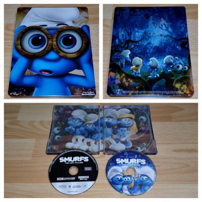 Hupikék törpikék: Az elveszett falu (UHD + BD) 
