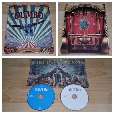 Dumbo (élőszereplős)   (BD + DVD) 
