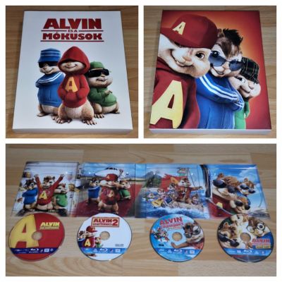 Alvin és a Mókusok gyűjtemény (4BD) 
