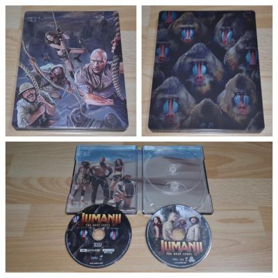 Jumanji: A következő szint (UHD + BD) 
