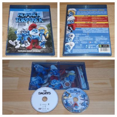 Hupikék törpikék 1. (BD + DVD) 
