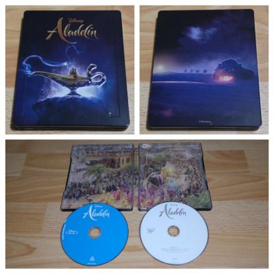 Aladdin (2019)  (élőszereplős)  (BD + DVD) 
