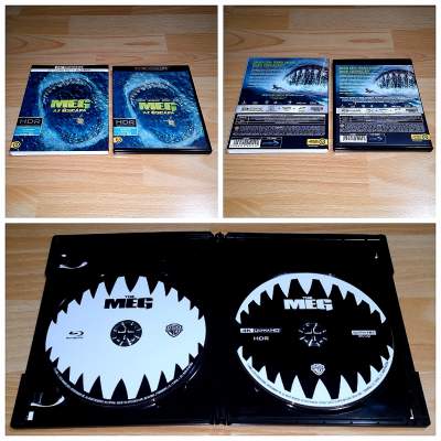 Meg, az őscápa (UHD + BD) 
