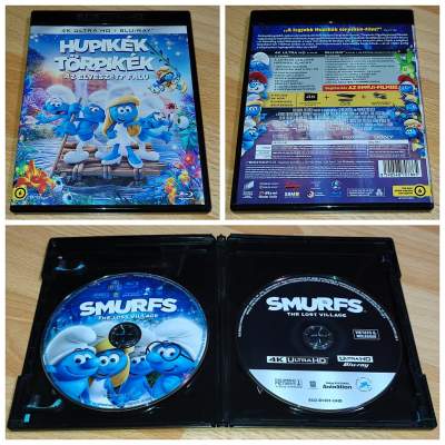 Hupikék törpikék: Az elveszett falu (UHD + BD)
