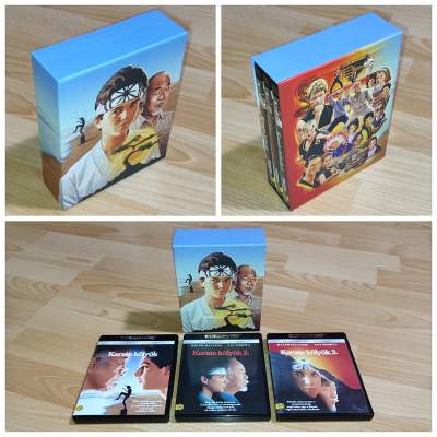 Karate kölyök 1-3.  (3UHD + 3BD) 
