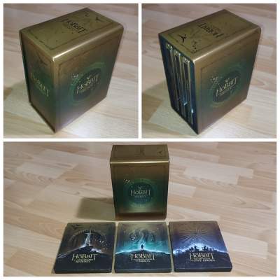 A Hobbit trilógia (3BD)  (bővített változatok) 
