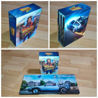 Vissza a jövőbe trilógia (3UHD + 4BD) 
