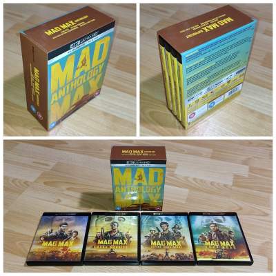 Mad Max 1-4 gyűjtemény (4UHD + 5BD + 1DVD) 
