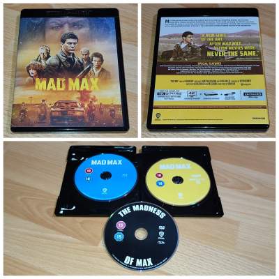 Mad Max 1. (UHD + BD + DVD) 

