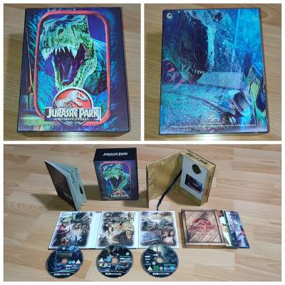 Jurassic Park trilógia Ultimate edition (3UHD) 
