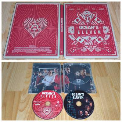 Ocean's Eleven - Tripla vagy semmi -  (UHD + BD) 
