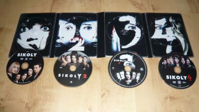 Sikoly 1-2-3-4. (4 DVD)
