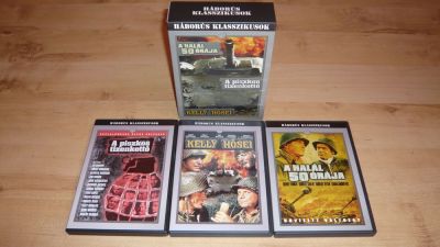 Háborús klasszikusok gyűjtődoboz (4 DVD)
