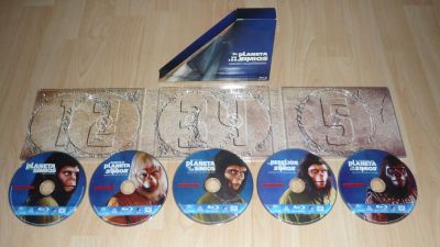 A majmok bolygója gyűjtemény (5 BD)
