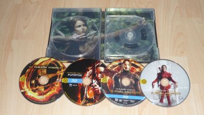 Az éhezők viadala - A teljes gyűjtemény - (4 BD)
