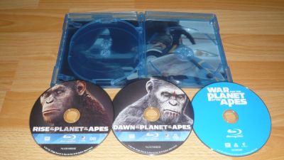 A majmok bolygója trilógia (3 BD)
