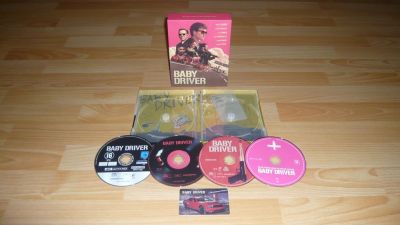 Baby driver  - Nyomd, bébi, nyomd -  (UHD + 2 BD + CD)
