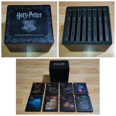 Harry Potter steelbox gyűjtemény (16BD + 1DVD) 
